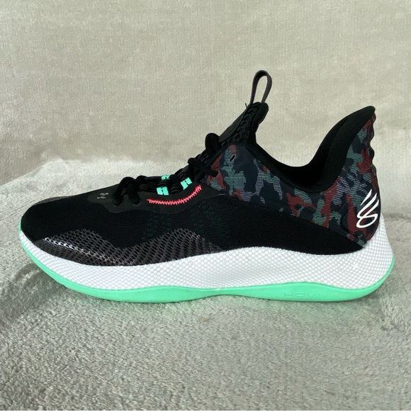 Under Armour Curry Splash Shoes Mens Size 12 Black Camo Basketball Low NEW main image 8